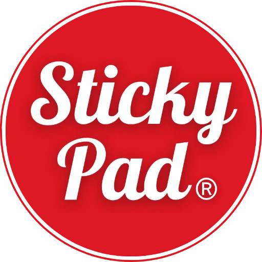logo sticky pad